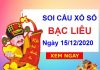 Soi cầu XSBL ngày 15/12/2020