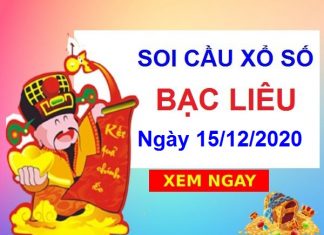 Soi cầu XSBL ngày 15/12/2020