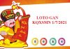 Loto gan KQXSMN 1/7/2021