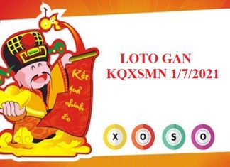 Loto gan KQXSMN 1/7/2021