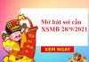 Mở bát soi cầu XSMB 28/9/2021