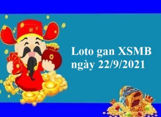 Loto gan KQXSMB ngày 22/9/2021