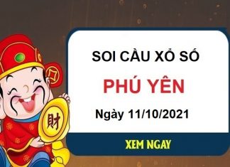 Soi cầu KQXSPY ngày 11/10/2021