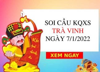 Soi cầu KQXSTV ngày 7/1/2022