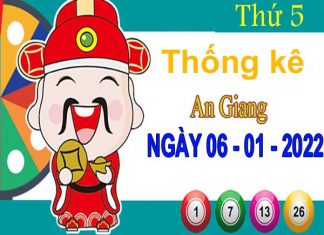 Thống kê XSAG ngày 6/1/2022