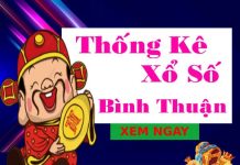 Thống kê xổ số Bình Thuận ngày 13/1/2022