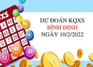 Dự đoán xổ số Bình Định ngày 10/2/2022