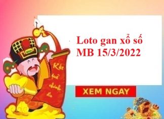 Loto gan xổ số miền Bắc 15/3/2022