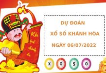 Soi cầu dự đoán xổ số Khánh Hòa 6/7/2022 chuẩn xác