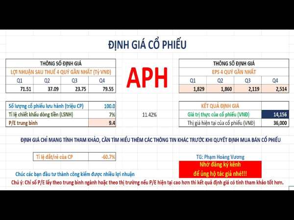 Đánh giá cổ phiếu APH