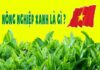 Nông nghiệp xanh là gì