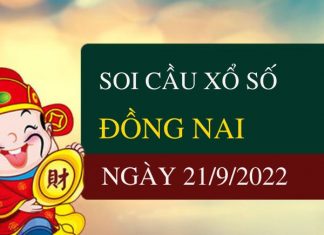 Soi cầu lô VIP xổ số Đồng Nai ngày 21/9/2022 thứ 4 hôm nay