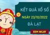 Phân tích XSDL 23/10/2022 thống kê lô VIP Đà Lạt