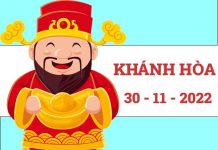 Thống kê kết quả xổ số Khánh Hòa thứ 4 ngày 30/11/2022