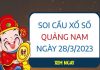 Soi cầu xổ số Quảng Nam ngày 28/3/2023 thứ 3 hôm nay