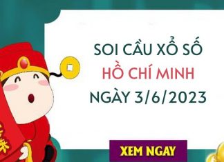 Soi cầu xổ số Hồ Chí Minh ngày 3/6/2023 thứ 7 hôm nay