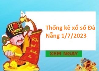 Thống kê xổ số Đà Nẵng 1/7/2023