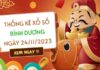 Thống kê XS Bình Dương ngày 24/11/2023 hôm nay thứ 6