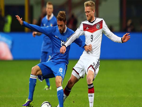 Những trận đối đầu kịch tính giữa Đức vs Italia