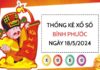 Thống kê xổ số Bình Phước ngày 18/5/2024 thứ 7 hôm nay