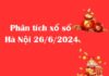 Phân tích xổ số Hà Nội 26/6/2024