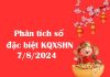 Phân tích số đặc biệt KQXSHN 7/8/2024