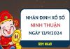 Nhận định xổ số Ninh Thuận ngày 13/9/2024 chọn số may mắn