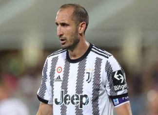 Tin Juventus 19/9: Chiellini chính thức trở lại CLB Juventus