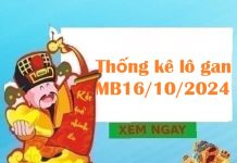 Thống kê lô gan miền Bắc 16/10/2024