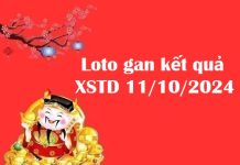 Loto gan kết quả xổ số Thủ Đô 11/10/2024