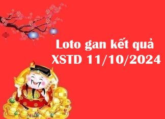 Loto gan kết quả xổ số Thủ Đô 11/10/2024