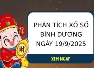 Phân tích KQ xổ số Bình Dương ngày 19/9/2025