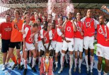Arsenal vô địch Premier League năm nào?