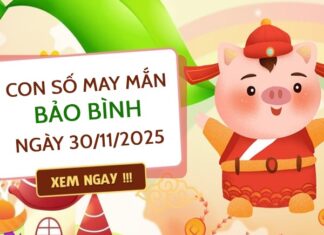Tổng hợp con số tài lộc cung Bảo Bình ngày 30/11/2025 con số tài lộc cung Bảo Bình ngày 30/11/2025