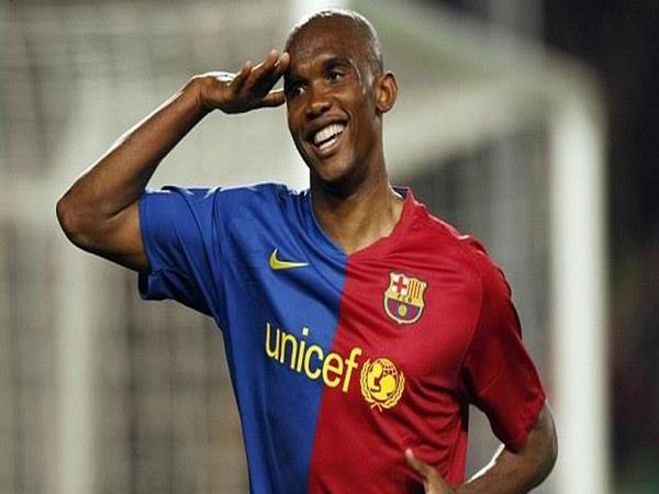 Tiền đạo của Barca Samuel Eto’o