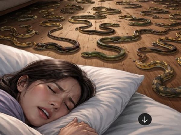 Nằm mơ thấy nhiều rắn trong nhà nhiều lần