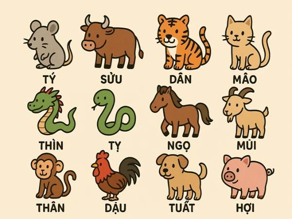 Con số may mắn ngày 19 tháng 4 chủ nhật của 12 con giáp