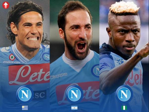 Những tiền đạo Napoli huyền thoại