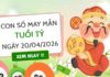 Đón tài lộc với con số may mắn ngày 20/04/2026 tuổi Tý